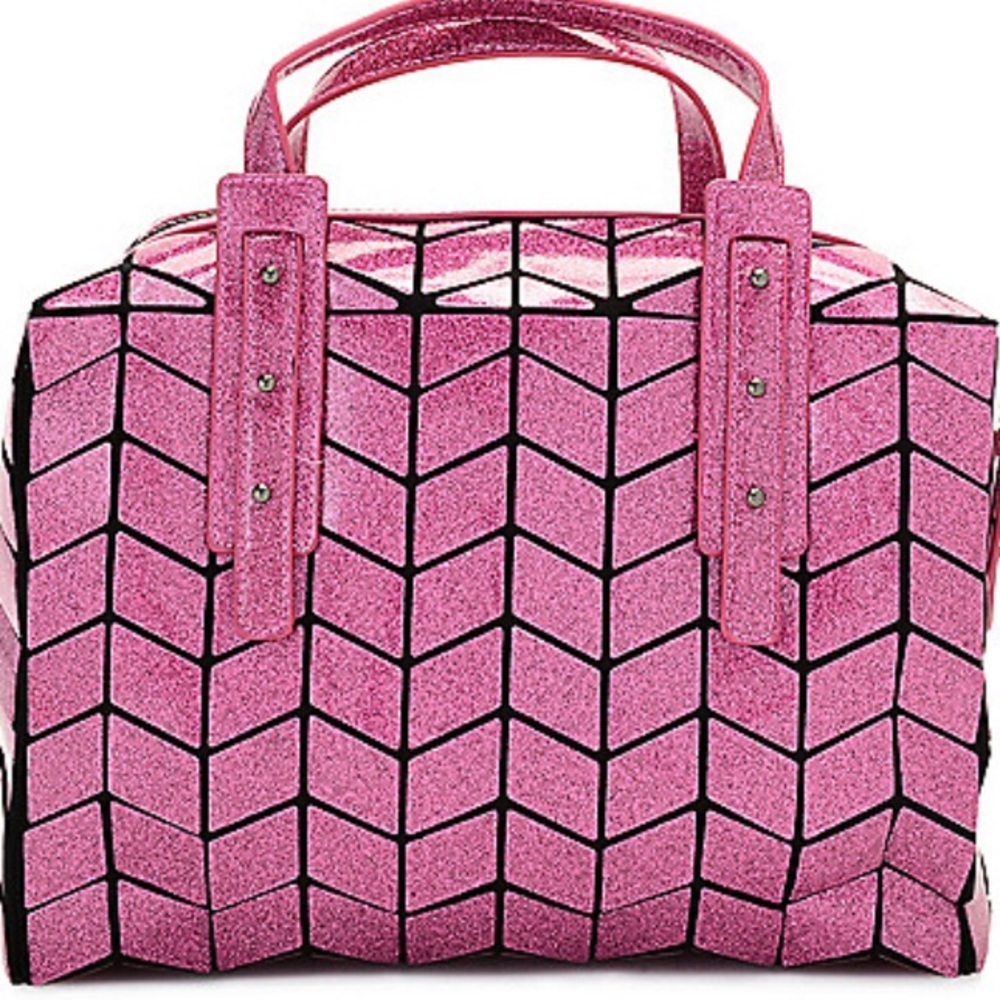 Patrizia Luca Geometric Glitter Duffle